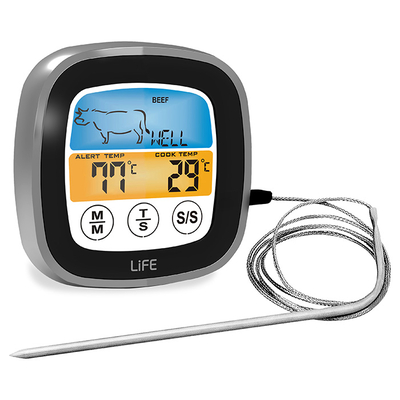 Product Ψηφιακό θερμόμετρο κρέατος Life Well Done & χρονόμετρο κουζίνας 2 σε 1 base image