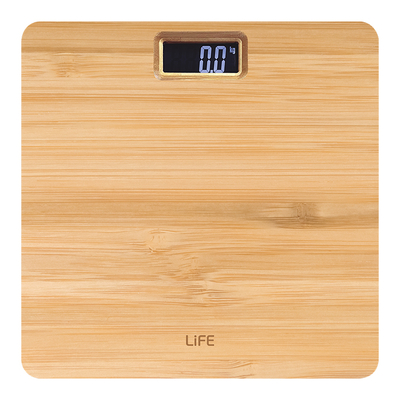 Product Ζυγαριά Μπάνιου Life NATURE BAMBOO SCALE 280X280X30mm base image