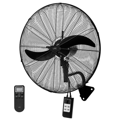 Product Επαγγελματικός Ανεμιστήρας Life Επιτοίχιος 26'' βιομηχανικού τύπου με τηλεχειριστήριο, 210W. base image