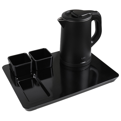 Product Βραστήρας Life SET HOTEL01 WITH COMPLIMENTS HOTEL TRAY 0.8L base image