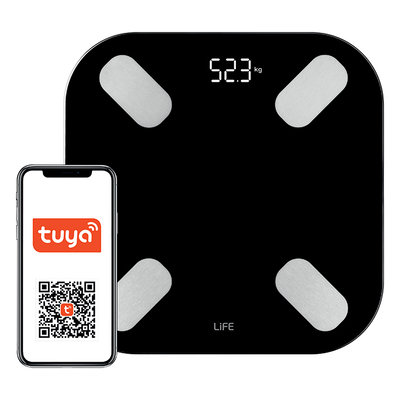 Product Bluetooth Tuya Smart Γυάλινη Ψηφιακή Ζυγαριά Μπάνιου base image