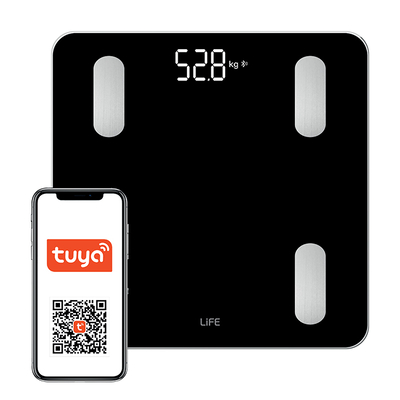 Product Ζυγαριά Μπάνιου Life Wi-Fi TUYA Smart γυάλινη ψηφιακή base image
