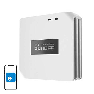 Product Smart Hub Sonoff WiFi/RF 433MHz RF BridgeR2 (Λευκό) base image