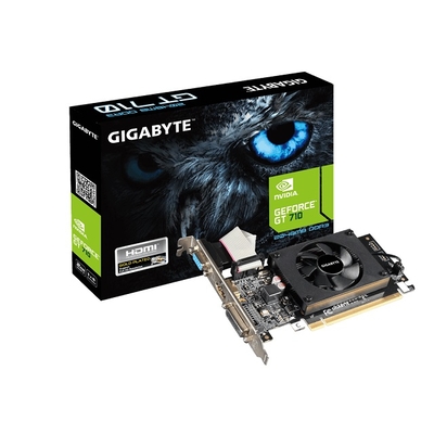 Product Κάρτα Γραφικών Gigabyte GT 710, GV-N710D3-2GL, 2048, DDR3 base image