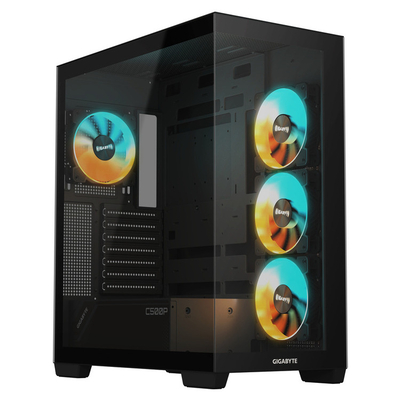Product Κουτί Η/Υ Gigabyte C500 PANORAMIC STEALTH ATX Black USB 3.0 base image