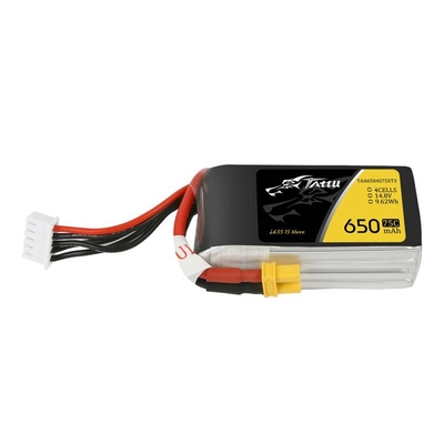 Product Μπαταρία Tattu 650mAh 14.8V 75C 4S1P XT30 base image