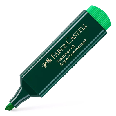 Product Castell Μαρκαδόρος Faber Υπογράμμισης Textliner 48 Πράσινος 1τμχ base image