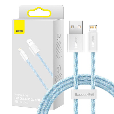Product Καλώδιο USB to Lightning Baseus Dynamic 2.4A 1m (blue) base image