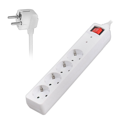 Product Πολύπριζο Με Προστασία Υπέρτασης Sonora SPSW401 White base image