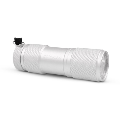 Product Φακός LED Sonora SILVER VERTEX 9 LEDS 30LUMENS FLASHLIGHT SILVER COLOR base image