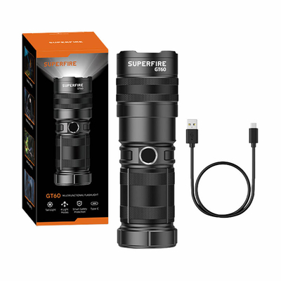 Product Φακός Superfire GT60, 2600lm, USB-C base image