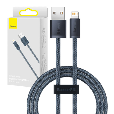 Product Καλώδιο USB to Lightning Baseus Dynamic Series 2.4A 1m (gray) base image