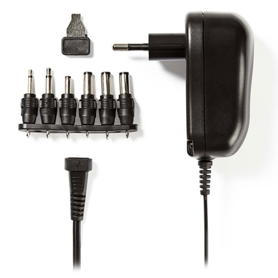 Product Universal Τροφοδοτικό Nedis ACPA001 AC Power 3/4.5/5/6/7.5/9/12 VDC, 1.0 A base image