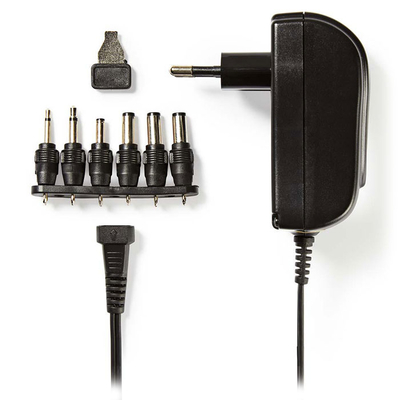 Product Universal Τροφοδοτικό Nedis ACPA002 AC Power 3/4.5/5/6/7.5/9/12 VDC, 1.5 A base image