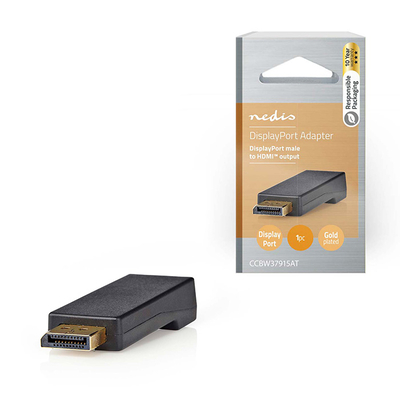 Product Αντάπτορας Nedis DisplayPort Male to DVI-I 24+5-Pin Female base image