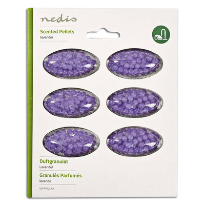 Product Αρωματικές πέρλες για ηλεκτρικές σκούπες Nedis VCFP112LAV 6 pieces base image