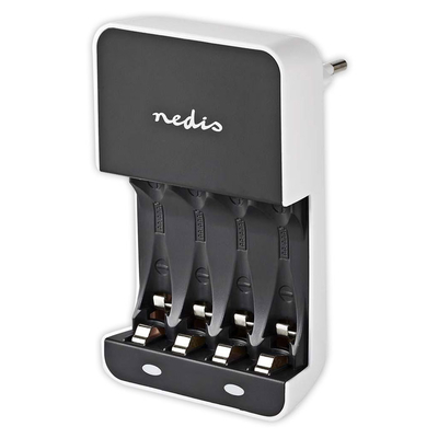 Product Φορτιστής Μπαταριών Nedis BACH05 NiMH AA/AAA base image