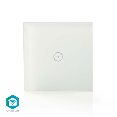 Product Smart Wall switch Nedis WIFIWS10WT WiFi, Single base image