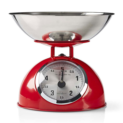 Product Ζυγαριά Κουζίνας Nedis KASC110RD Retro base image