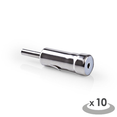 Product Αντάπτορας κεραίας αυτοκινήτου Nedis CACO004ME 10pieces Metal base image