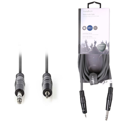 Product Καλώδιο 6,35 mm Nedis Stereo Male to 3.5 mm Male 3.0m Grey base image