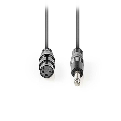 Product Καλώδιο XLR Nedis COTG15120GY100 Female to 6.35mm Male base image