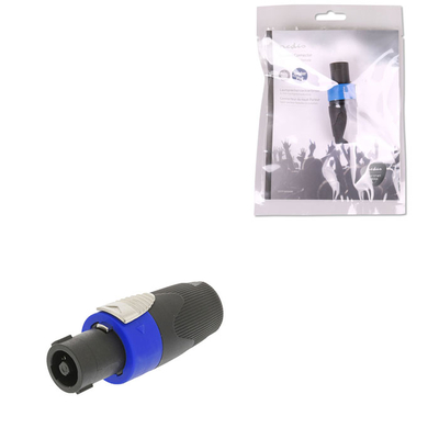 Product Βύσμα Nedis COTP16900BK Speaker 4-Pin female Black base image