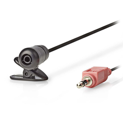 Product Μικρόφωνο NEDIS Miccj100bk Clip-On 3.5 Mm Black base image