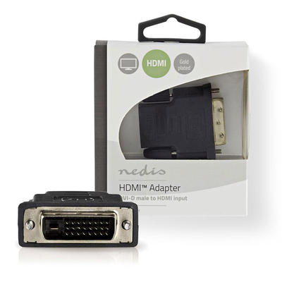 Product Αντάπτορας Nedis DVI-D 24+1p αρσ. - HDMI θηλ. με επίχρυσες επαφές base image