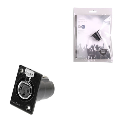 Product Σασί XLR Nedis COTP15911BK Female Black base image