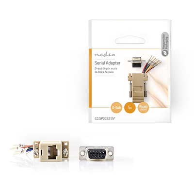 Product Αντάπτορας VGA Nedis female σε RJ-45 female White (CCGP52821IV) base image
