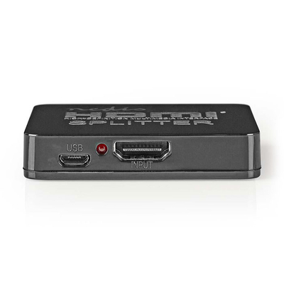 Product Splitter NEDIS HDMI 2-Port Vspl34002bk Black base image