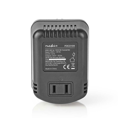 Product Μετατροπέας Nedis από 230 V AC σε 110 V AC 45W base image