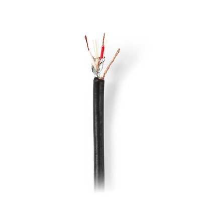 Product Καλώδιο Μικροφώνου Nedis 2 X 0.25mm² Σε Κουλούρα 100 Μέτρων base image