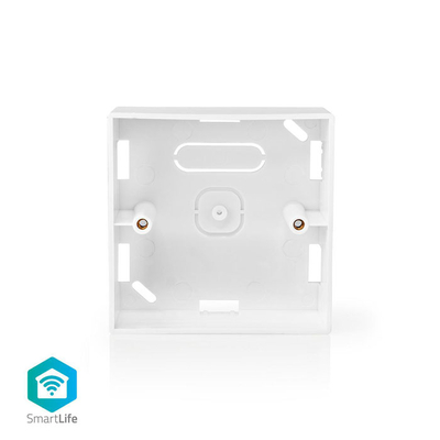 Product Χωνευτό κουτί τοίχου για διακόπτες Nedis WIFIWB10WT White base image