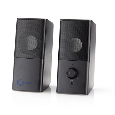 Product Ηχεία Nedis GSPR10020BK Gaming 18W (2 x 9W) Black base image