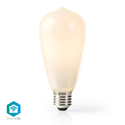 Product Λάμπα LED WiFi Nedis WIFILF11WTST64 E27 5W 500lm White base image