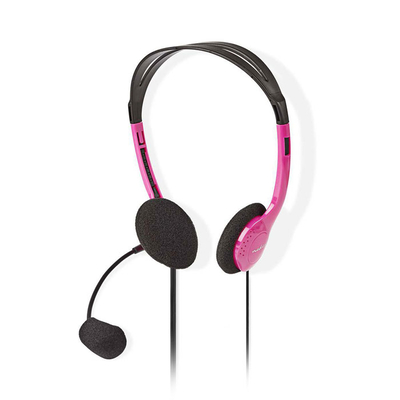 Product Headset Nedis CHST100PK PC Pink base image