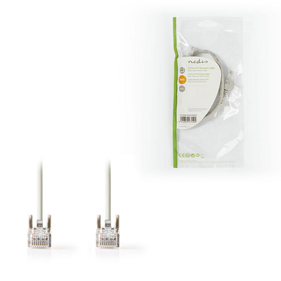 Product Καλώδιο δικτύου Nedis Cat 5e male to male RJ45 0.5m Grey CCGP85100GY05 base image