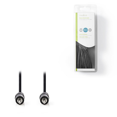 Product Καλώδιο 3,5mm Nedis Stereo CAGB22000BK100 Male to Male 10m Black base image