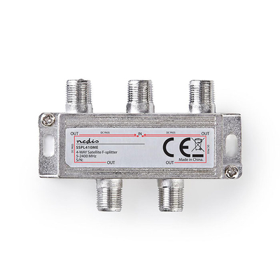 Product Αντάπτορας Nedis SSPL410ME Satellite F-Splitter base image