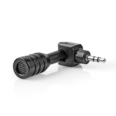 Product Μικρόφωνο Για Η/Υ Nedis MICMJ100BK Plug-in 3.5 mm Black base image