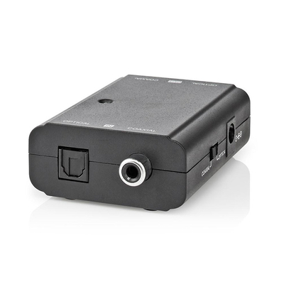 Product Μετατροπέας Nedis Digital Audio ACON2507BK 2-way output:1xS/PDIF (RCA) base image