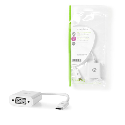 Product Αντάπτορας USB Nedis CCGP64851WT02 3.2 Gen 1 USB Type-C Male VGA Female base image