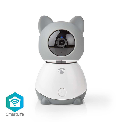Product IP Κάμερα Nedis WIFICI30CGY SmartLife Indoor Wi-Fi Full HD 1080p Pan tilt Cloud/mic base image