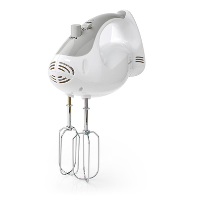 Product Μίξερ Χειρός Nedis KAHM100CWT 200W 5-Speed Setting Turbo function 2 Beaters/2 Doug base image