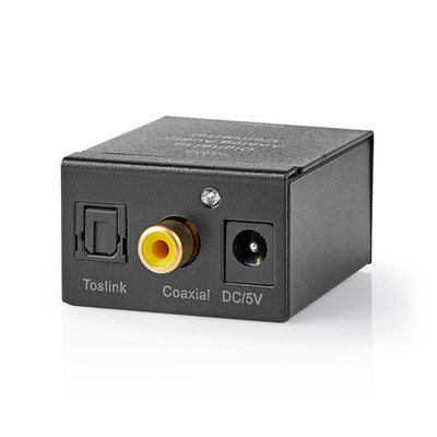 Product Αντάπτορας Ήχου Nedis Από Toslink Θηλ. Και S/PDIF (RCA) Σε 3.5mm Και 2x RCA base image