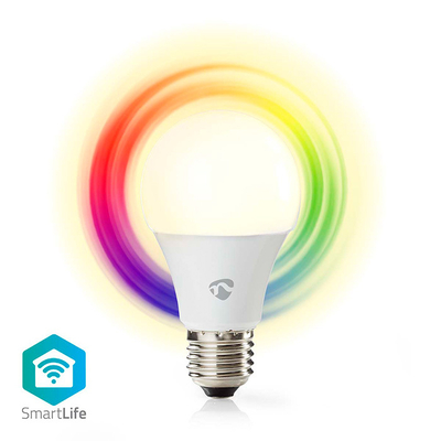 Product Smart Lamp LED Nedis WIFILRC10E27 RGB 9W base image