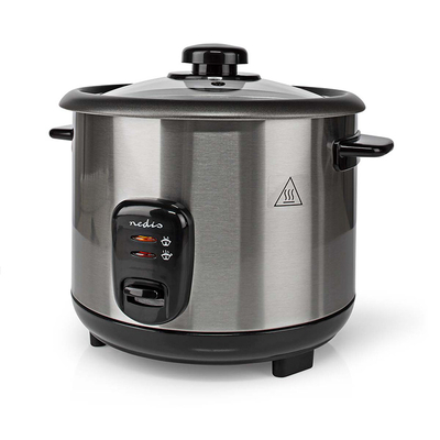 Product Βραστήρας Ρυζιού Nedis KARC115AL 500W 1.5lt Inox base image