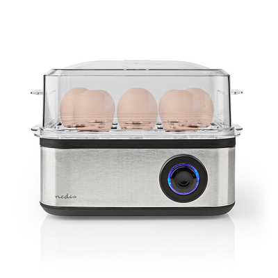 Product Βραστήρας Αυγών Nedis KAEB130EAL 8 EGGS 500W Inox base image